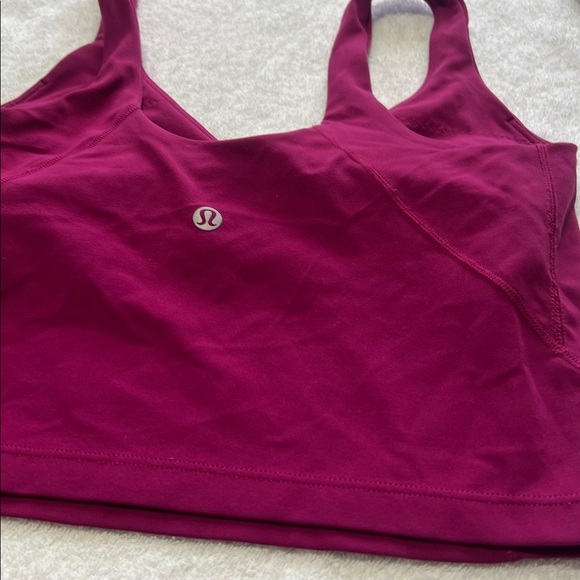 lululemon athletica Deep Magenta Supportive Sports Bra Tank - Picture 4 of 4